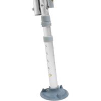 Asiento Bañera Adulto con Asa Acolchada, Silla Personas Mayores, Banco Transferencia, Taburete Antideslizante, Blanco - details 5
