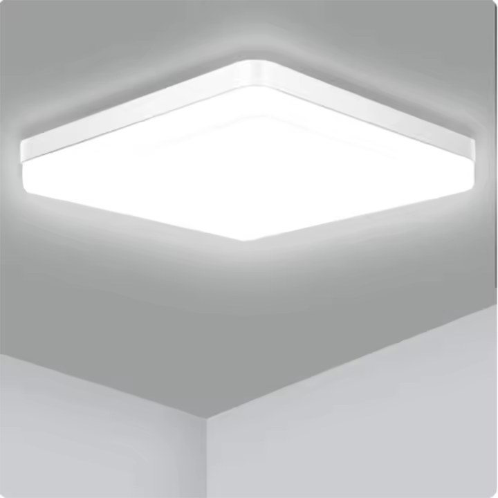 Famgem Lámpara De Techo LED Cuadrada Para Dormitorio 48W 36W 24W 18W Lámpara Moderna Para Oficina Y Cocina Iluminación Interior Decorativa - 1