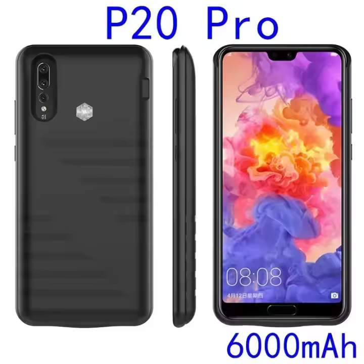 Funda De Batería Externa P20 Para Huawei P20 Pro, Banco De Energía Portátil, Cubierta De Carga Para P20 Lite Y Nova 3e, Caso De Carga Portátil. - 1