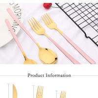 Juego de Cubiertos de Cena Sier de Acero Inoxidable 20Pcs Palillos, Cuchillos, Cucharas de Postre en Acero Inoxidable Accesorios de Muebles al Aire Libre - details 1