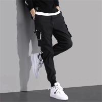 Pantalones Cargo para Hombres en Verano Estilo Casual Hip Hop Múltiples Bolsillos Ropa de Calle - details 5