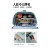 Mochila de Viaje de Gran Capacidad para Mujer IKE MARTI Bolso Cruzado Multifuncional con Cinturón de Cojín de Aire Hecho en Oxford, Patrón Sólido - details 35