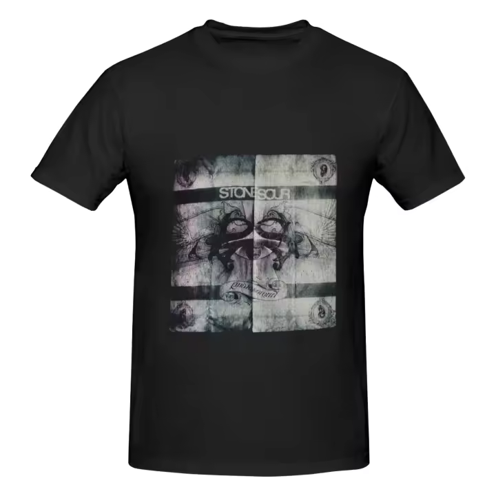 Stone Sour Audio secret camiseta cuadrada de algodón para hombres y mujeres - 1