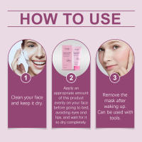 Mascarilla facial reafirmante hidratante profunda exfoliante suave de colágeno - details 3