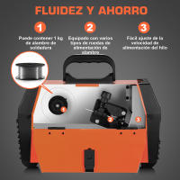 Máquina de Soldar Semi-Automática 3 en 1 HITBOX Herramienta de Sinergía para Soldadura de Hierro sin Gas HBM1200 Hecha en China - details 5