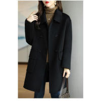 Abrigo de lana de otoño e invierno para mujer - details 10
