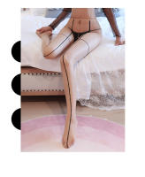 Medias Pantimedias delanteras y traseras medias verticales piernas hermosas medias sexy medias tentadoras para mujeres sexy tоy xxl xxx - details 11