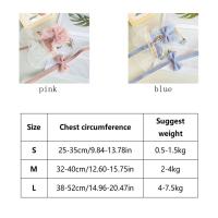 Accesorios para mascotas, arnés para gato de Estilo Princesa, correa, chaleco de nailon transpirable para gato, ajustable con lazo, cuerda de tracción para perro, sesión de fotos - details 0