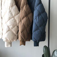 Women lightweight down cotton wear short coat autumn winter padded jacket - details 7