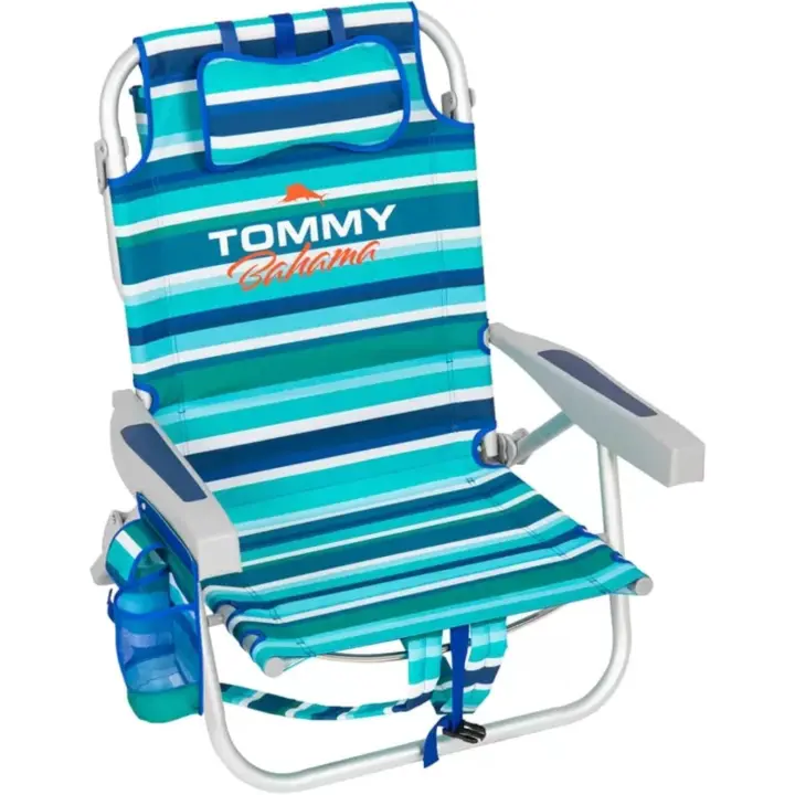 Mochila Silla de Playa Aluminio (Atardecer Tropical) - 1