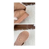 Botas de nieve para mujer, zapatos de felpa, zapatos de invierno, botas de cuero para mujer, zapatos para mujer 2025 - details 19