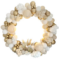Kit de arco de guirnalda de globos blancos y arena, decoración de fiesta de cumpleaños y boda, confeti para niños, globo de látex, decoración para Baby Shower - details 1