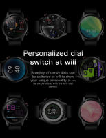 Reloj inteligente con pantalla completamente táctil de 1,32 pulgadas, oxígeno, presión arterial, prueba de frecuencia cardíaca, recordatorio de llamadas entrantes, IP67 - details 10