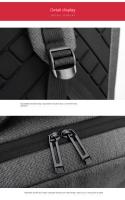 Moda Eva bolsas de computadora para hombres formadas al vacío, mochilas para hombres, mochilas de cáscara dura para negocios y ocio - details 30