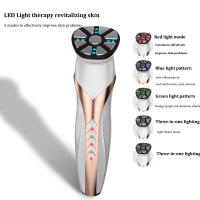 Masajeador Facial para el rejuvenecimiento de la piel, Radio de mesoterapia EMS LED, Lifting Facial, vibración Sónica, eliminación de arrugas, herramientas RF antienvejecimiento - details 4