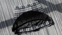 Falda Mini de Cintura Alta para Mujer Estilo a Cuadros de Media Longitud Moda de Alta Calidad - details 7