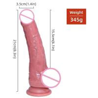 Leten-glande expuesto de silicona que imita es con ventosas, consoladores realistas, estimuladores de masaje Anal y vaginal, masturbador, Juguetes sexuales para adultos - details 1