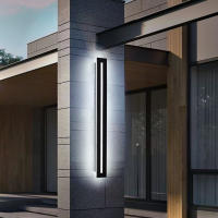YNL Lámpara de Pared LED Moderna para Exteriores Impermeable IP67 Luz de Pared Larga de 110V 220V - details 25