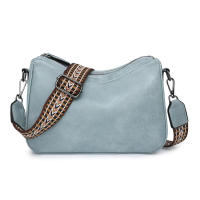 Diseño de color sólido Nueva almohada de moda simple con bolsa de cuerpo con correa ancha para el hombro para mujeres - details 4