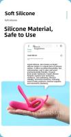 Empaque privado Sexy Control remoto inalámbrico Anillo de masturbación con bloqueo de vibración potente de silicona para hombres Juguete sexual para adultos - details 4