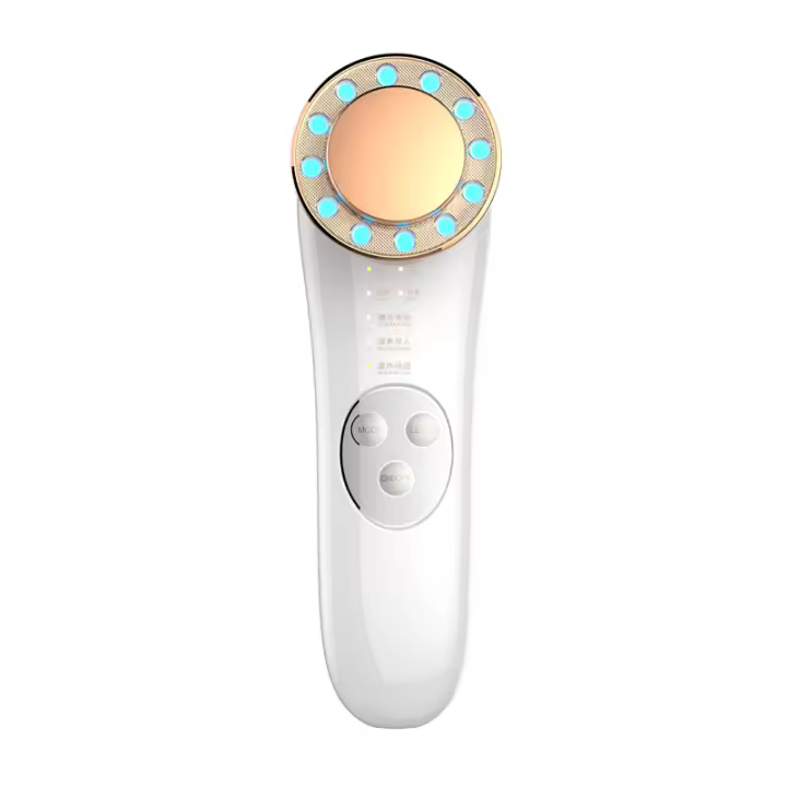 Máquina Facial portátil de alta frecuencia, masajeador de belleza 7 en 1 para limpieza de la piel, cuello y ojos - 1