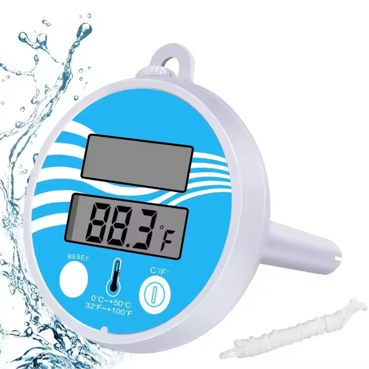 Termómetro flotante para piscina, Termómetro para piscina, Termómetro solar para agua de natación - 1