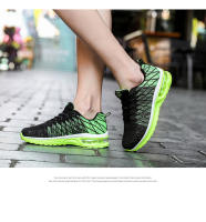 Zapatillas de correr para exteriores transpirables de malla Tamaño grande para parejas, con suelo de aire amortiguado Zapatillas deportivas casuales para hombres y mujeres - details 14