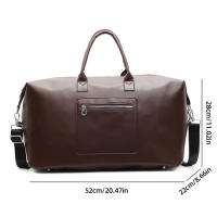 Bolsa de Deportes PU Bolsa de Gimnasio para Fitness y Yoga Bolsa Corta Húmeda y Seca para Acampar y Senderismo Bolsas de Mochila para Hombres - details 0
