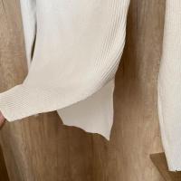 Suéter de Manga Larga con Cuello Cuadrado para Mujer Jersey de Punto para Primavera y Otoño - details 31