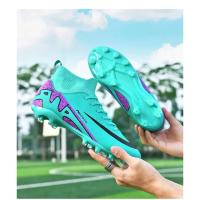 Zapatos de Fútbol Profesionales Ligeros Zapatillas de Fútbol de Cuero Resistente a la Desgaste - details 12