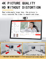 Minicámara Web 4K USB para ordenador, Webcam para PC, portátil, transmisión en vivo, Full HD, 1080P, para trabajar con micrófono y trípode - details 3