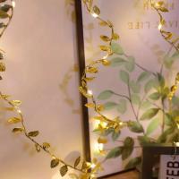 Luces de Hada de Hojas Doradas 2/3/5M Ideal para Bodas, Fiestas de Cumpleaños, Decoración de Jardín - details 4