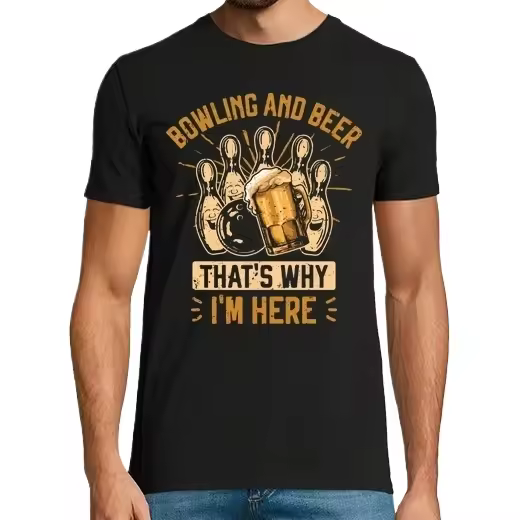 bolos y cerveza bolos y cerveza Camisetas CERVEZA,Pack Regalo Camiseta Personalizada - 1