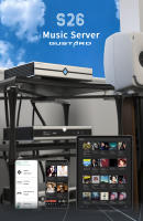 Gustard S26 Servidor de música Tocadiscos digital Transmisión digital Webcast X86 CelPlayer - details 0