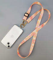 Correa universal ajustable para teléfono celular con diseño de mármol, cordón para el cuello, cuerda antipérdida con clip de junta - details 4