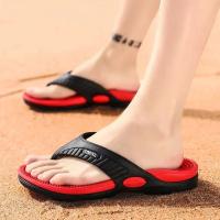 Chanclas de masaje para hombre, zapatos de playa transpirables de verano, sandalias para hombre, chanclas de lujo, zapatillas transpirables de talla grande para hombre 46 - details 2