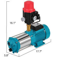 Bomba de agua de 1300 W, bomba de jardín, bomba centrífuga autocebante, eje de acero inoxidable, máx. 4000 l/h - details 1