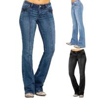 Jeans de Corte Medio para Mujer 2025 Pantalones Casuales de Denim Elástico para Talla XS-4XL - details 12