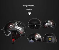 Cascos moto hombre Retro mujer aire libre seguro coche electrico - details 12