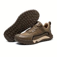 Zapatos de seguridad para exteriores para hombre, botas de trabajo con punta de acero, antideslizantes, antigolpes, resistentes a impactos y perforaciones, calzado multifuncional de moda de alta calidad para caza, senderismo, uso diario e informal - details 4