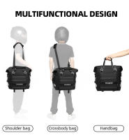Bolsa de montañismo 20L táctica para acampar al aire libre Universal motocicleta impermeable bolsa interior extraíble, bolsa lateral para equipo - details 7