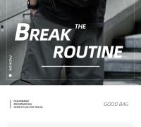 Bolso Messenger Impermeable Bolsos de Hombro Casuales para Ciclistas al Aire Libre - details 6
