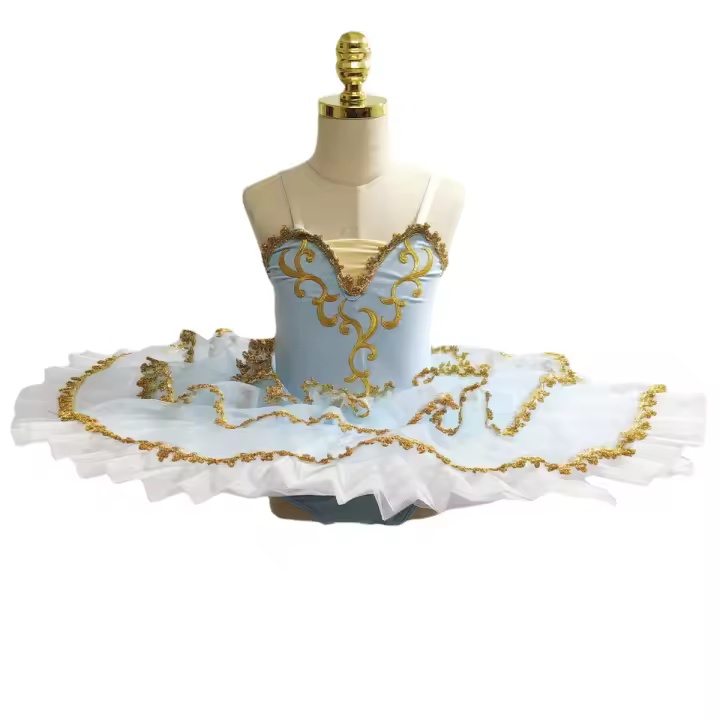 Leotardos de Ballet para mujer, falda de tutú de Ballet profesional, disfraces de actuación de grupo, 2023 - 1