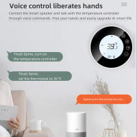 Controlador de temperatura del termostato inteligente WiFi 16A para calefacción de Suelo Eléctrica termostato de control de temperatura ambiente - details 2