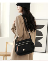 Bolso de hombro multicapa Bolso de mensajero de nylon antisalpicaduras de gran capacidad Mochila casual para mujer - details 16