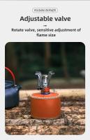 Estufa plegable para exteriores, mini camping de aleación ultraligera, para senderismo, estufa de gas portátil para exteriores - details 3
