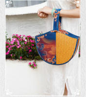 Bolso de Mano Creativo Hecho a Mano Estilo Chino Impreso en Satén para Ceremonia del Té Bolso de Cubo de Doble Uso en Varios Estilos - details 0