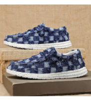 Zapatos de tela para hombre, calzado informal de mezclilla, novedad - details 9