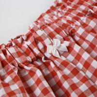 BUNO-Pantalones cortos informales con estampado de rayas para mujer, cintura elástica, parte inferior con botones, pantalones cortos básicos sueltos Y2K elegantes Pantalones cortos holgados e informales con detalles de botones para mujer - details 43