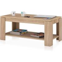 Mesa Elevable de Blanco Artik Estilo Sala y Comedor Medidas 102cm x 43/54cm x 50cm - details 11